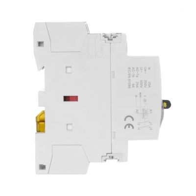 Stycznik modułowy ze sterowaniem ręcznym instalacyjny 25A 2xNO 230V AC TYP: STM-25-20/S ZAMEL (EXT10000287-WUN)